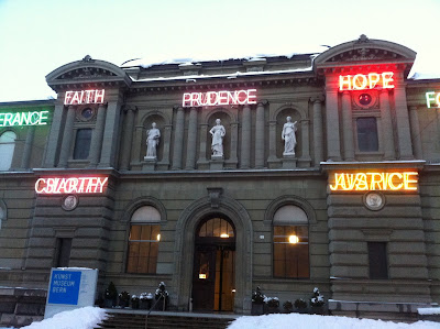 Seven Deadly Sins On the Kunstmuseum in Neon