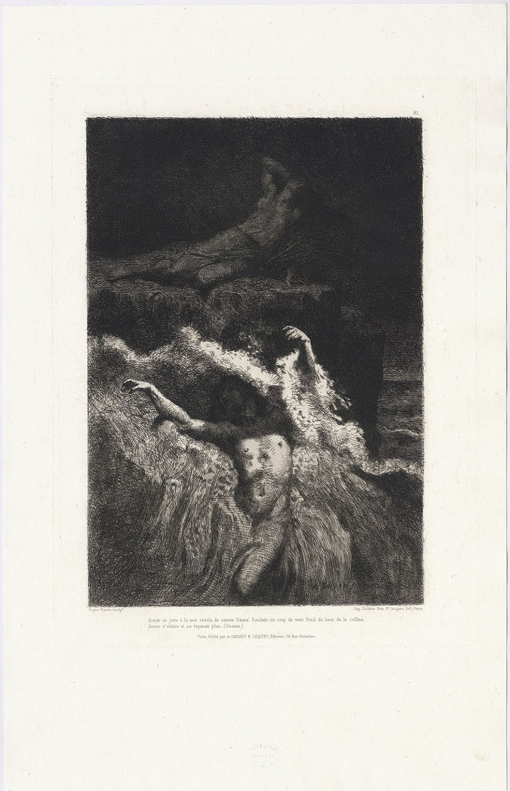 Prints And Principles Auguste Feyen Perrin S Etching Death Of
