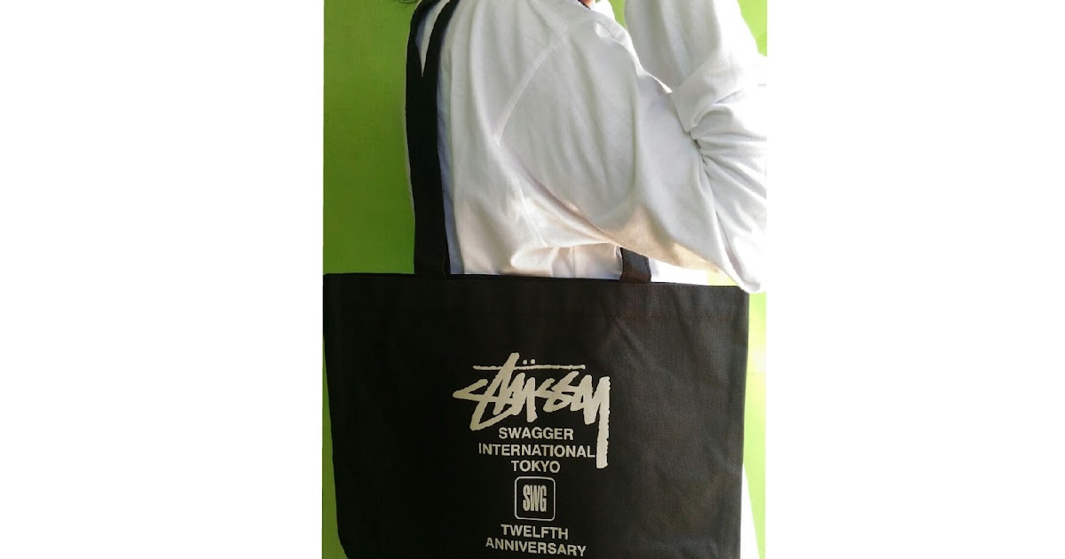STUSSY x SWAGGER japan 12th anniversary tote bag (Merchandise) Feral ind.