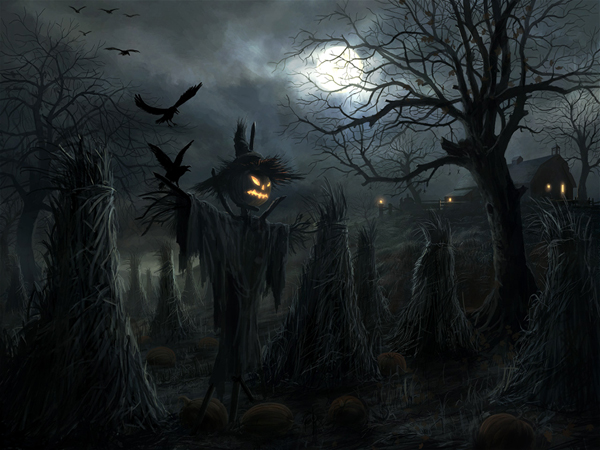 Halloween full moon hd wallpapers images pics for PC mobile