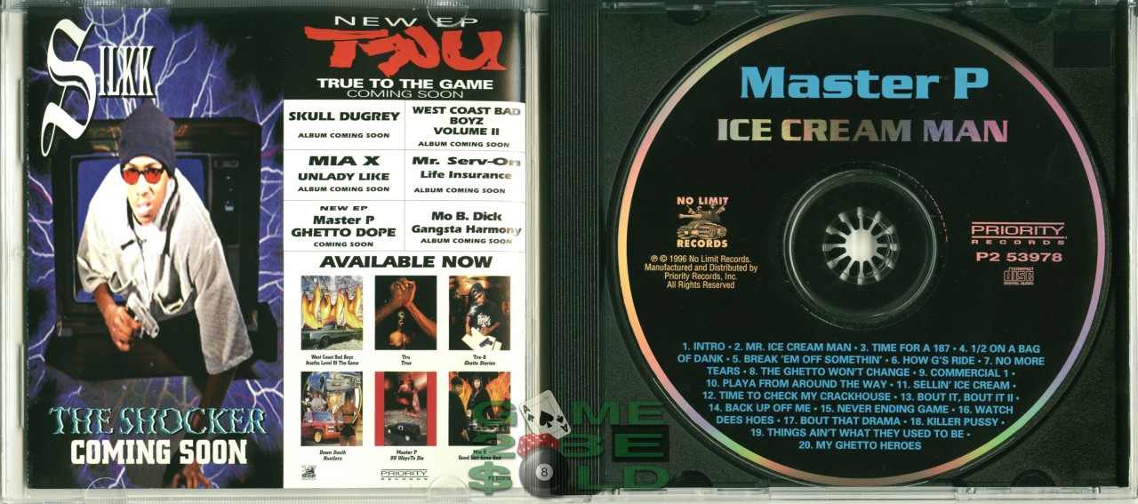 Game 2 Be old Master P Ice Cream Man (1996) Game 2 Be old Master P Ice Cream Man (1996)