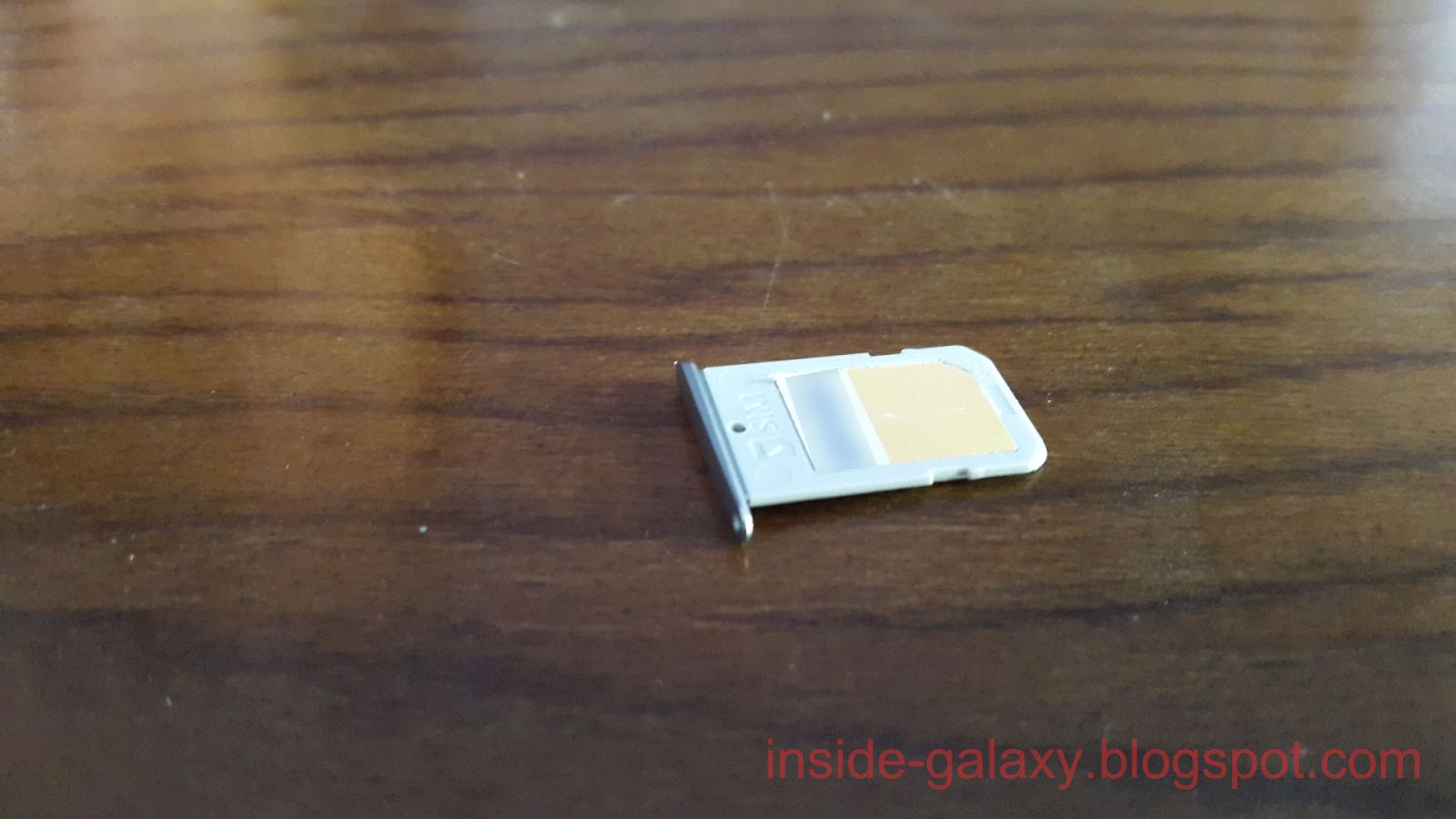 Inside Galaxy Samsung Galaxy S6 Edge How to Insert or Remove a SIM Card