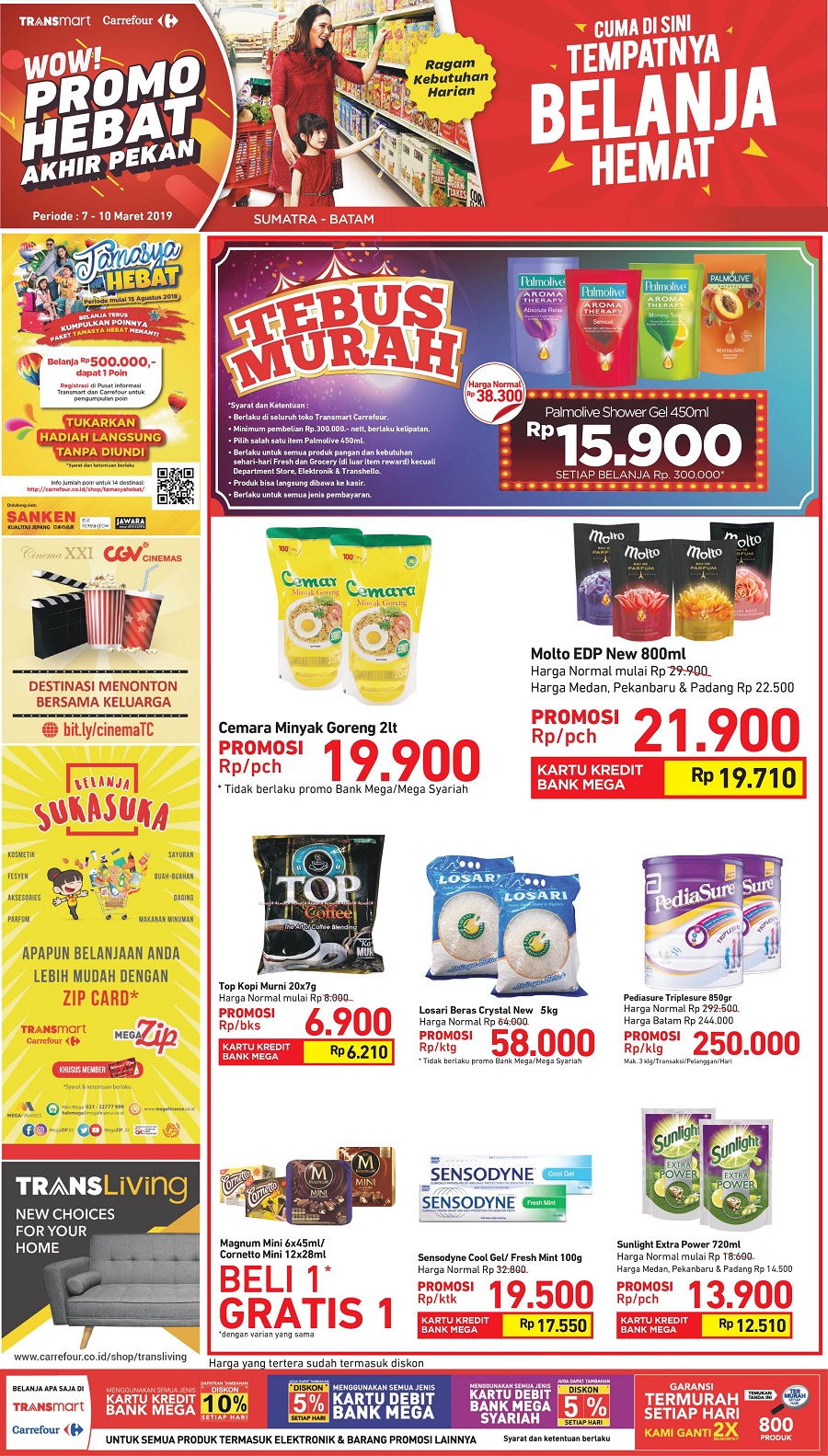 #Transmart #Carrefour - #Promo #Katalog Akhir Pekan Periode 07 - 10 Maret 2019 #Transmart #Carrefour - #Promo #Katalog Akhir Pekan Periode 07 - 10 Maret 2019