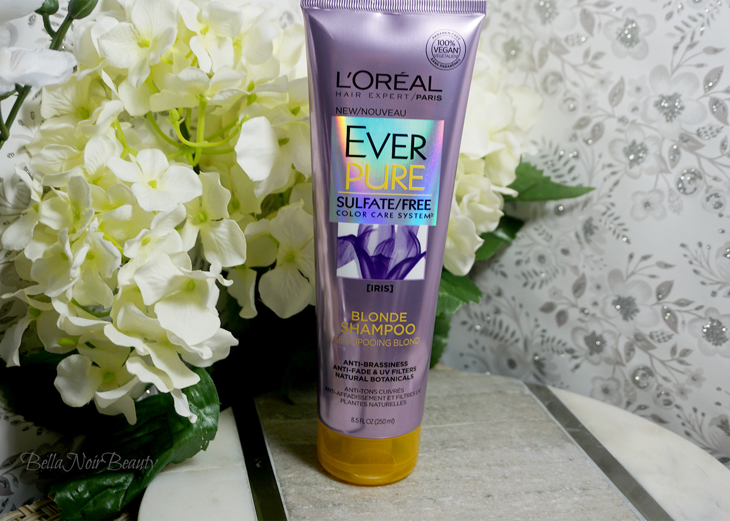 Getting Rid of Brassy Tones With Dessange California Blonde Brass Color Correcting Creme Before