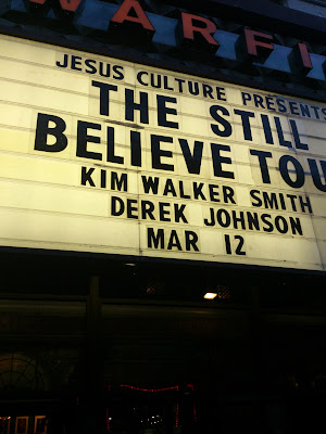 Kim Walker Smith Still Believe Tour