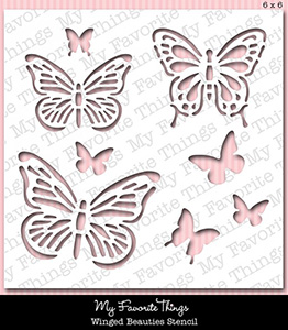 Stencil MPD Winged Beauties