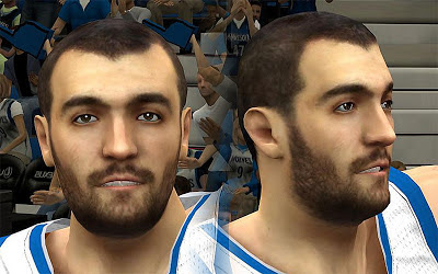 NBA 2K13 Nikola Peković Cyberface Patch