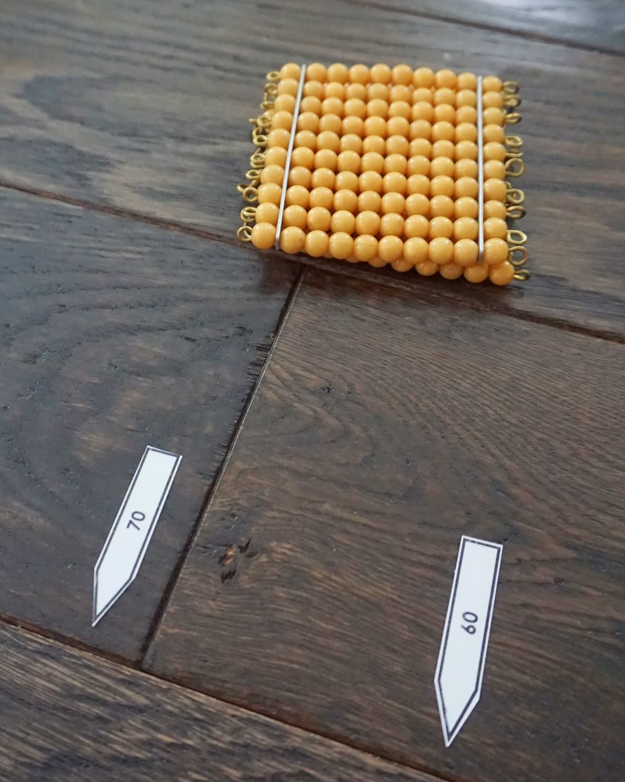 Montessori Bead Chains DIY Printable Beads, Use and Storage Ideas