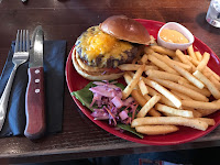 Deluxe Cheeseburger Burger, TGI Friday's, Prestwich