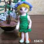 patron gratis muñeca amigurumi, free pattern amigurumi doll 