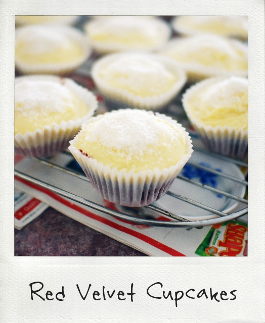 Red Velvet Cupcakes Cream Cheese Icing Chocolate Recipe