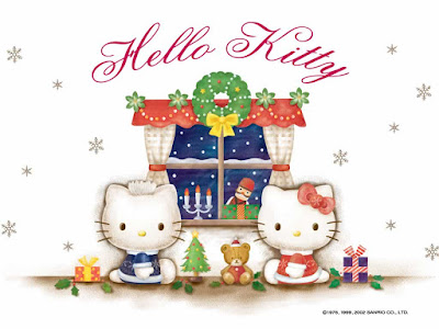 Navidad Hello Kitty clipart