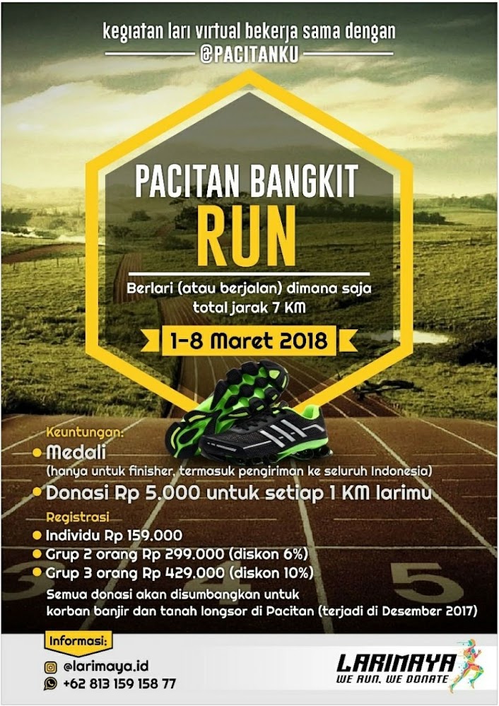 Pacitan Bangkit Run • 2018 Pacitan Bangkit Run • 2018