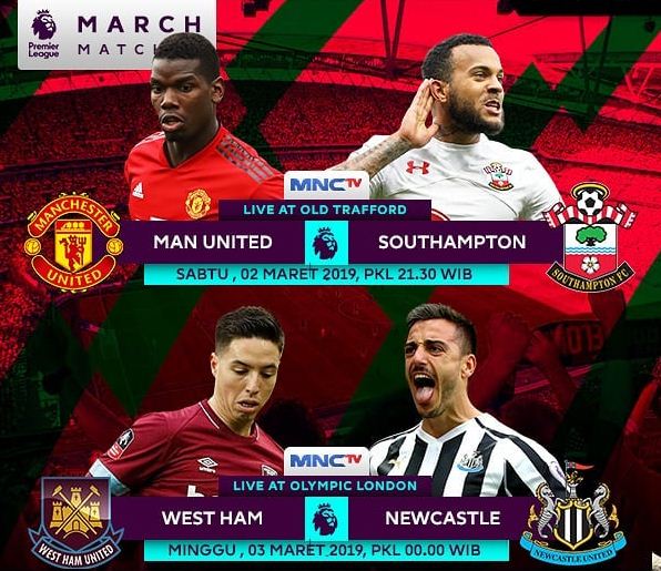 Jadwal Siaran Langsung Liga Inggris SabtuMinggu 23 Maret 2019 RCTI