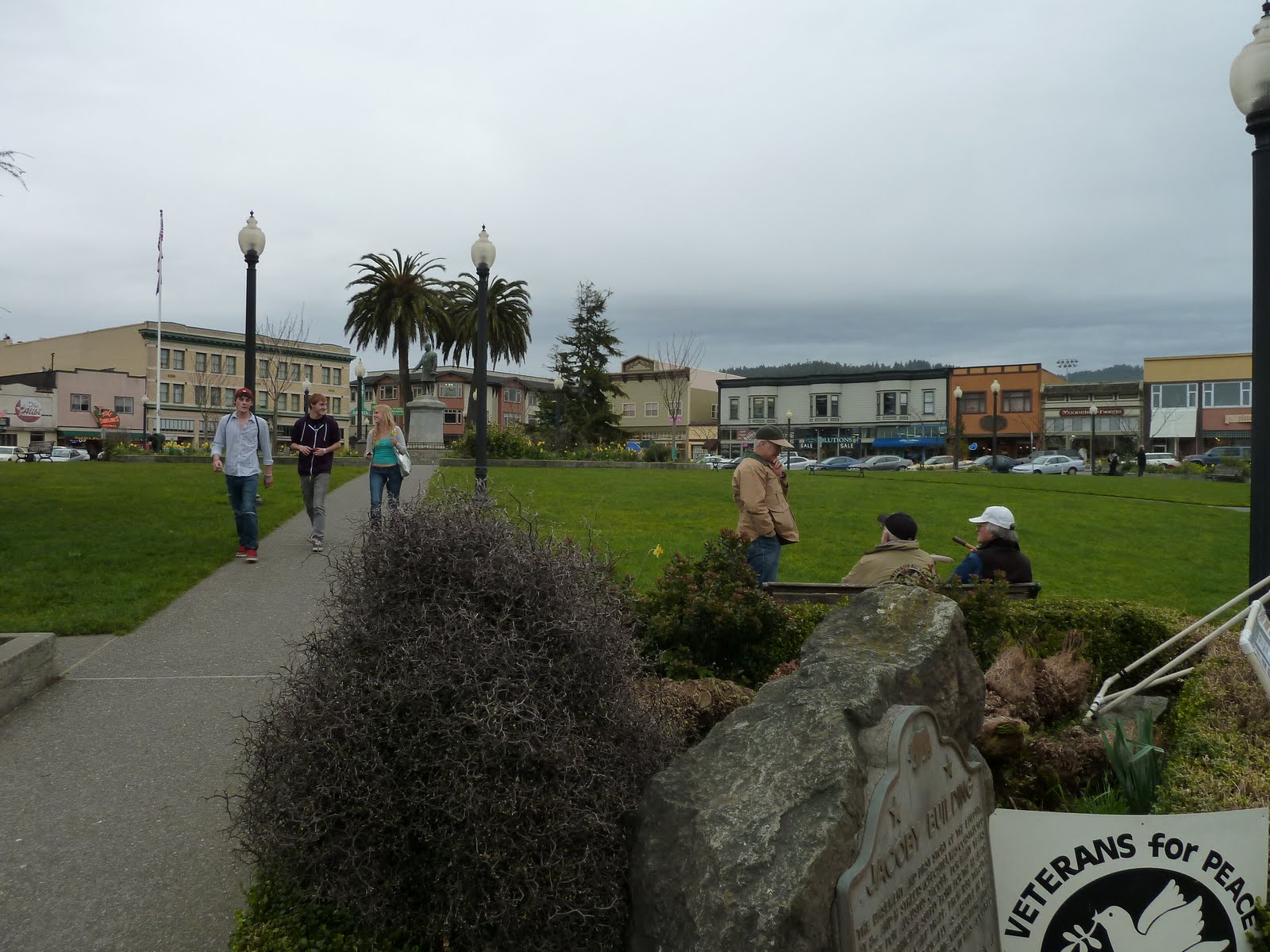 seniors walking across america DAY 50 SOUTH OF TRINIDAD TO ARCATA