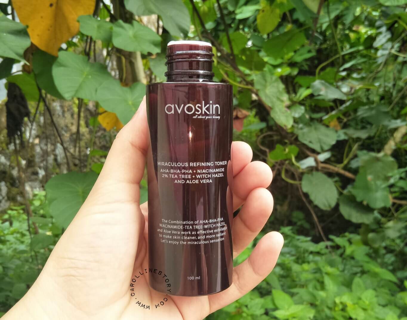 REVIEW] AVOSKIN MIRACULOUS REFINING TONER (EXFOLIATING TONER TERJANGKAU