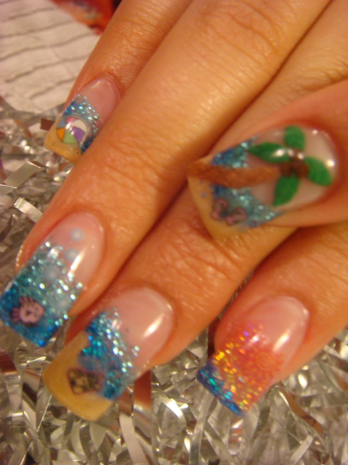 Summer Nails for the Beach