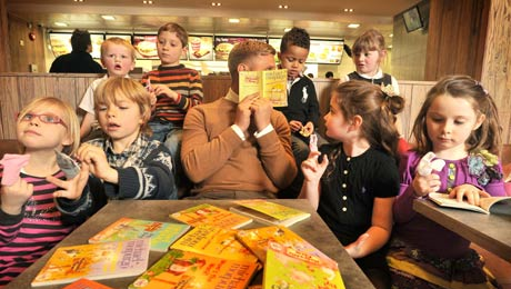 McDonald’s do Reino Unido dará livros em 9 milhões de refeições