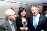 Foto Dr. Calheiros, Dra. Vólia e Dr. Marco Aurélio