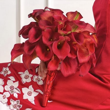 Bouquets y Ramos de Bodas Color Rojo, parte 3