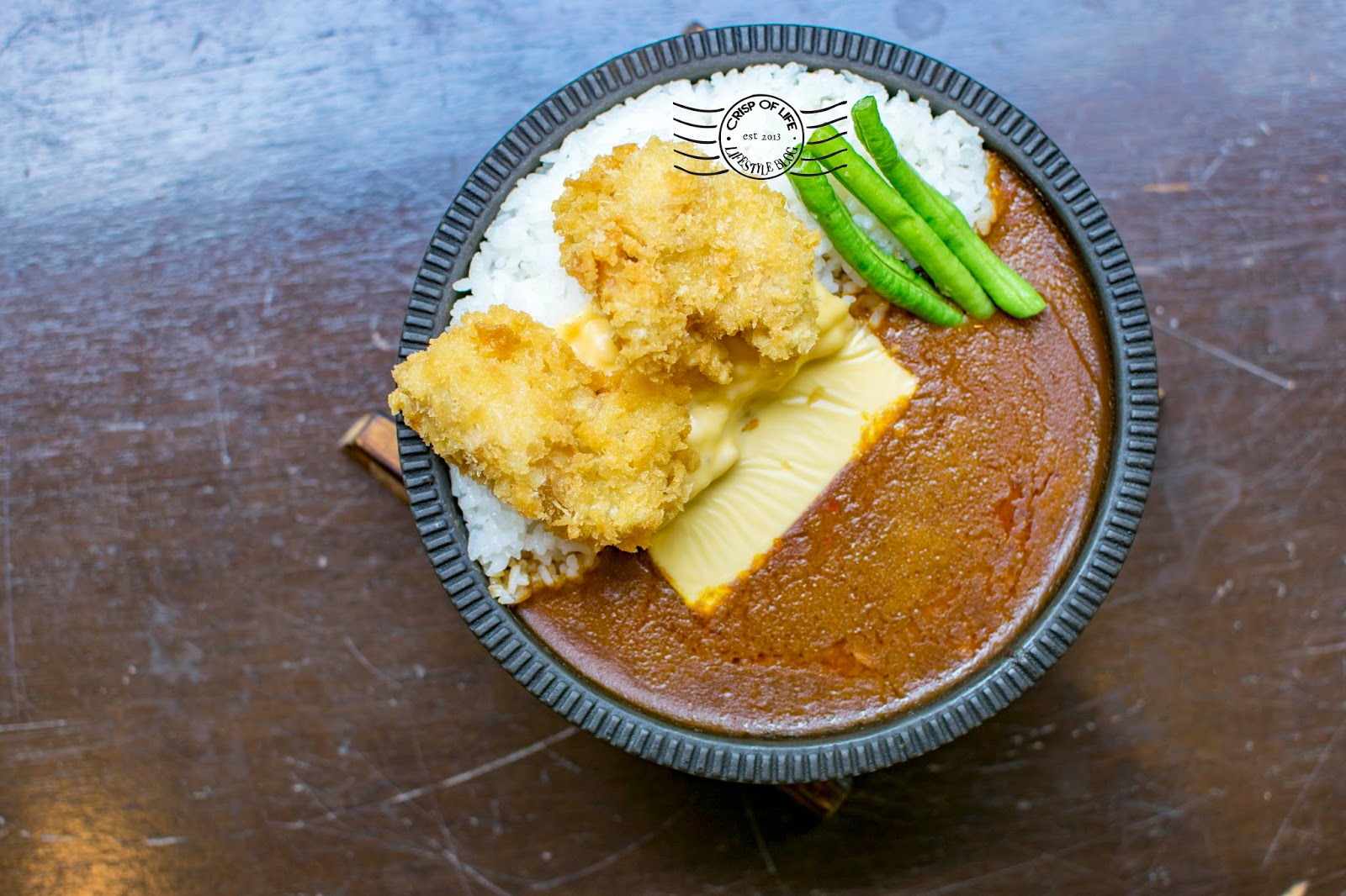 Sushi King's limited time menu with Japanese curry with a kick.
