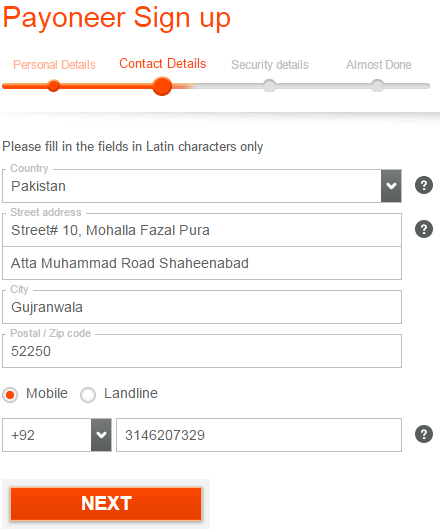 Contact Details Contact Details