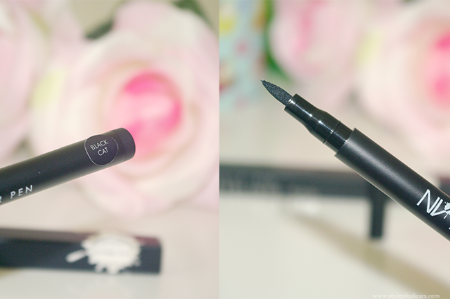 NV Colour Felt Tip Eyeliner Pen in Black Cat