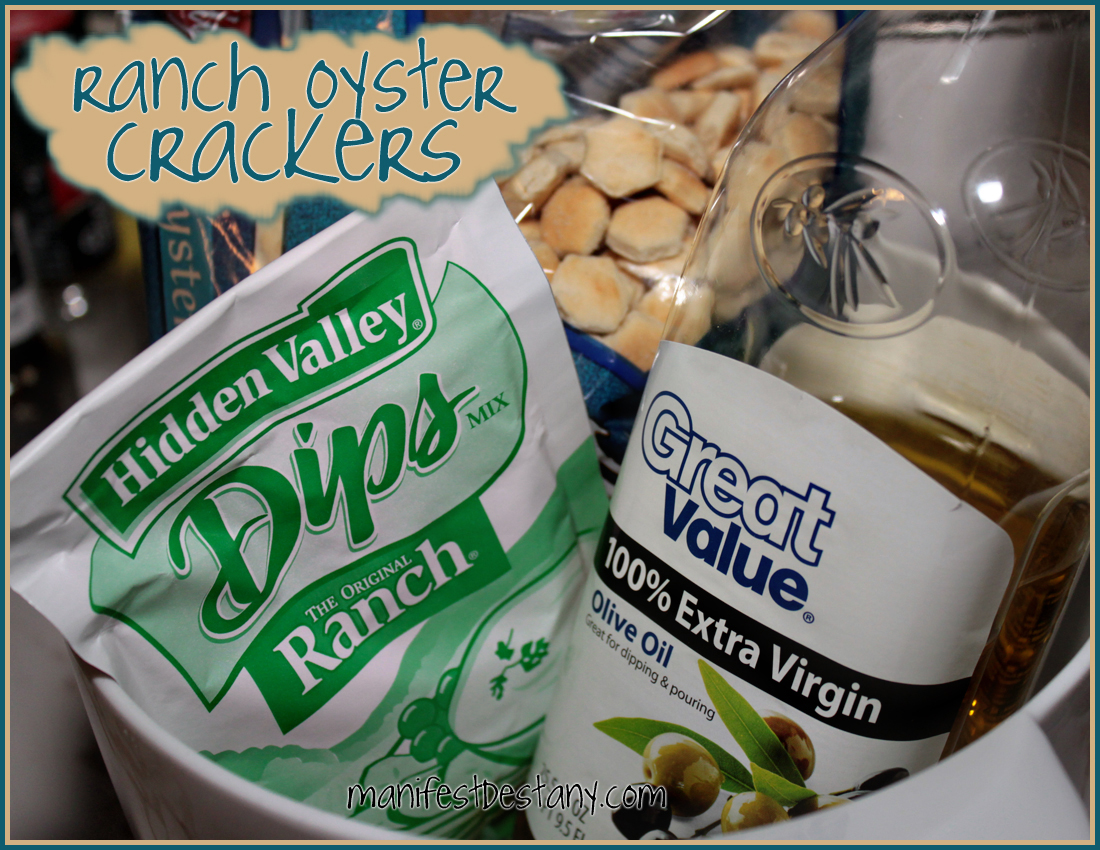 Ranch Oyster Crackers best snack ever! Confessions of a Sarcastic Mom