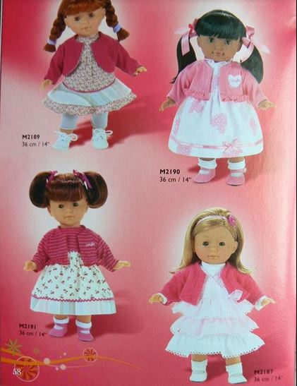 Les petites folies de Mamyvivi: Poupee Coralie de Corolle 36 cm 2007-2008