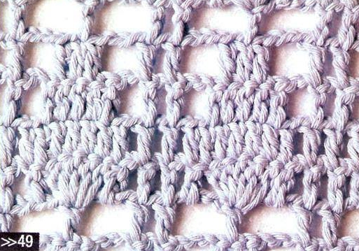 Patron #1703: Punto Calado a Crochet