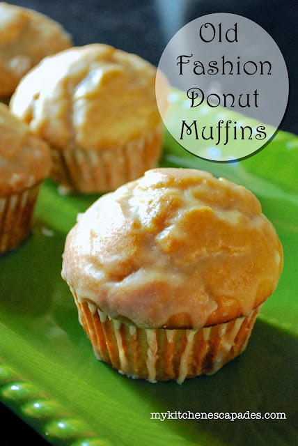 Old Fashioned Donut Muffins - easy breakfast muffin recipe
