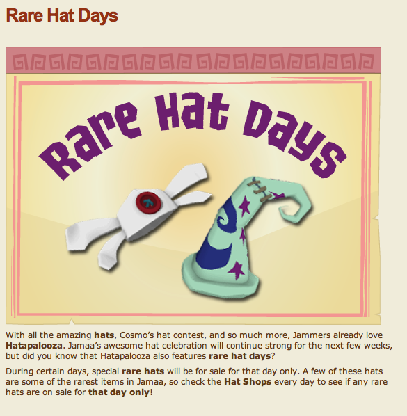 Animal Jam Flare Rare Fancy Top Hat