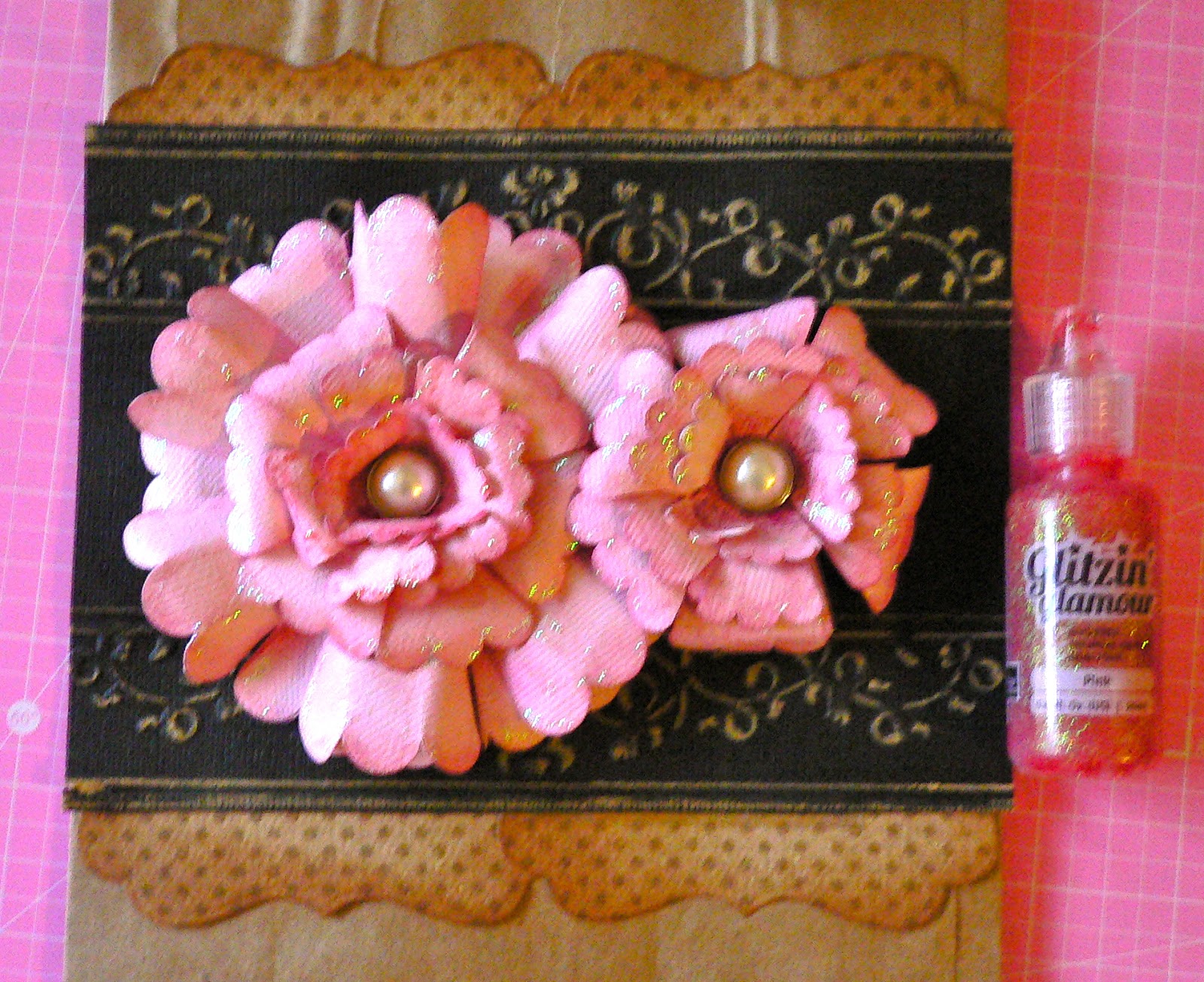 Decorated Gift Bag & Tag by Adriana Bolzon Couture Creations