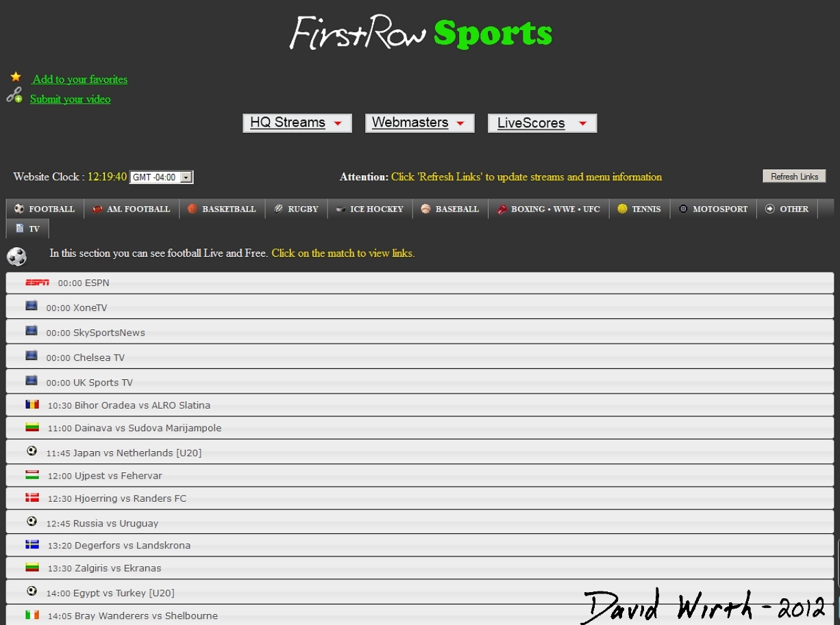 firstrowsports premier league