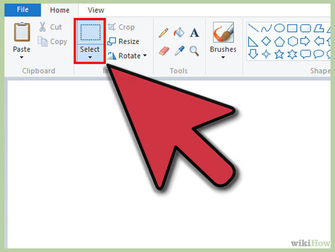How to Remove White Background in Paint How to Remove White Background
