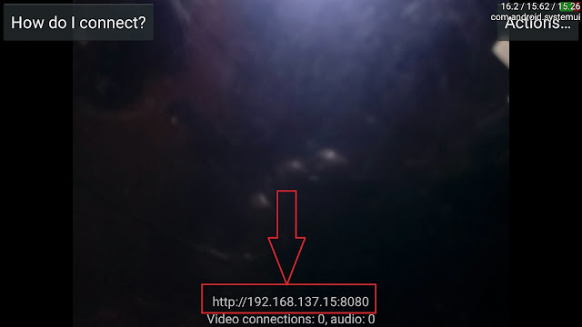 Select Video Stream IP