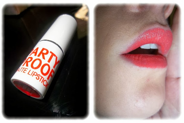 Rouge à lèvres Party Proof Lipstick - Modelco Birchbox Septembre 2013