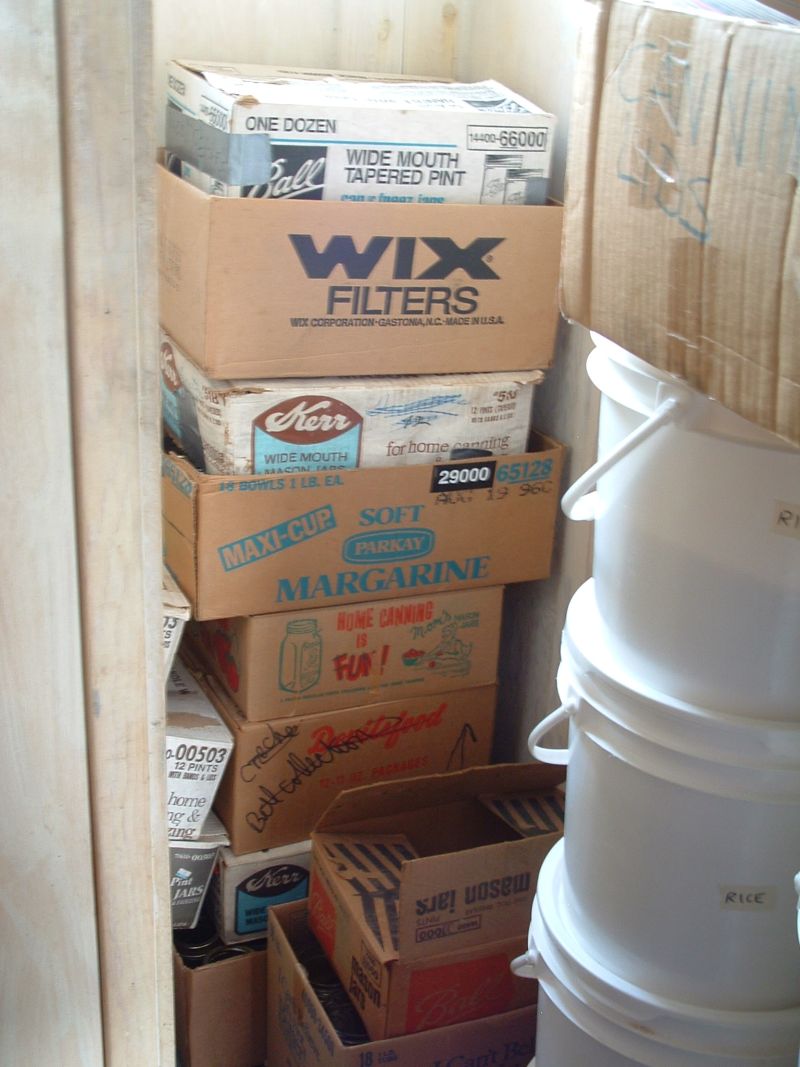 Rural Revolution Photos of our canning closet