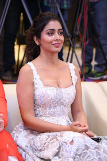 Shriya Sharan in Gorgeous Sleeveless Glittering short dress at Paisa Vasool audio success meet ~  Exclusive Celebrities Galleries 003