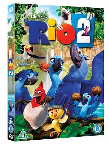 Rio 2 DVD packaging cover shot