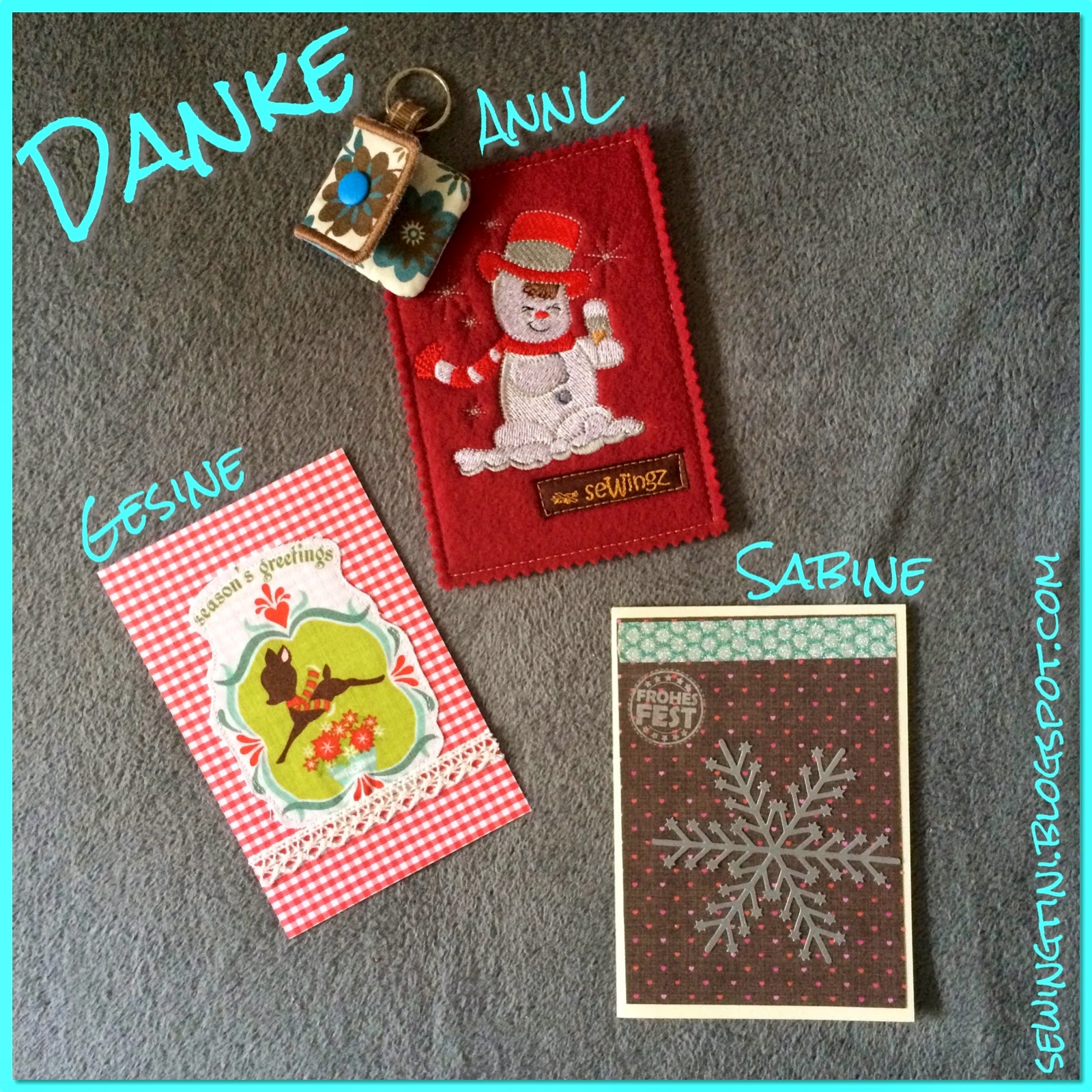 Stoffkartentausch im Dezember