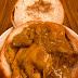 Chicken Curry in Bowl Bread in Miri City