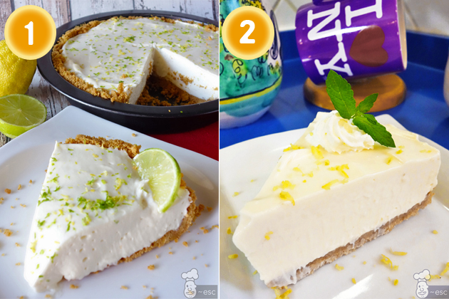 2 ideas fáciles para hacer una tarta de limón rápida y sin horno