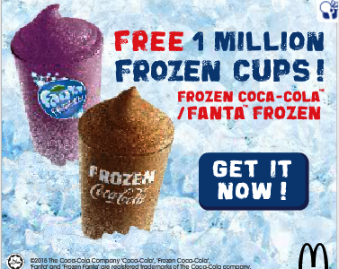 McDonalds Frozen Fanta - BE CPUV NUFFNANG 2015