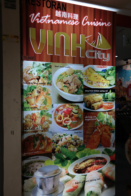 best vietnamese food in kuala lumpur, cheap vietnamese food in kuala lumpur, vinh city at sungei wang plaza,