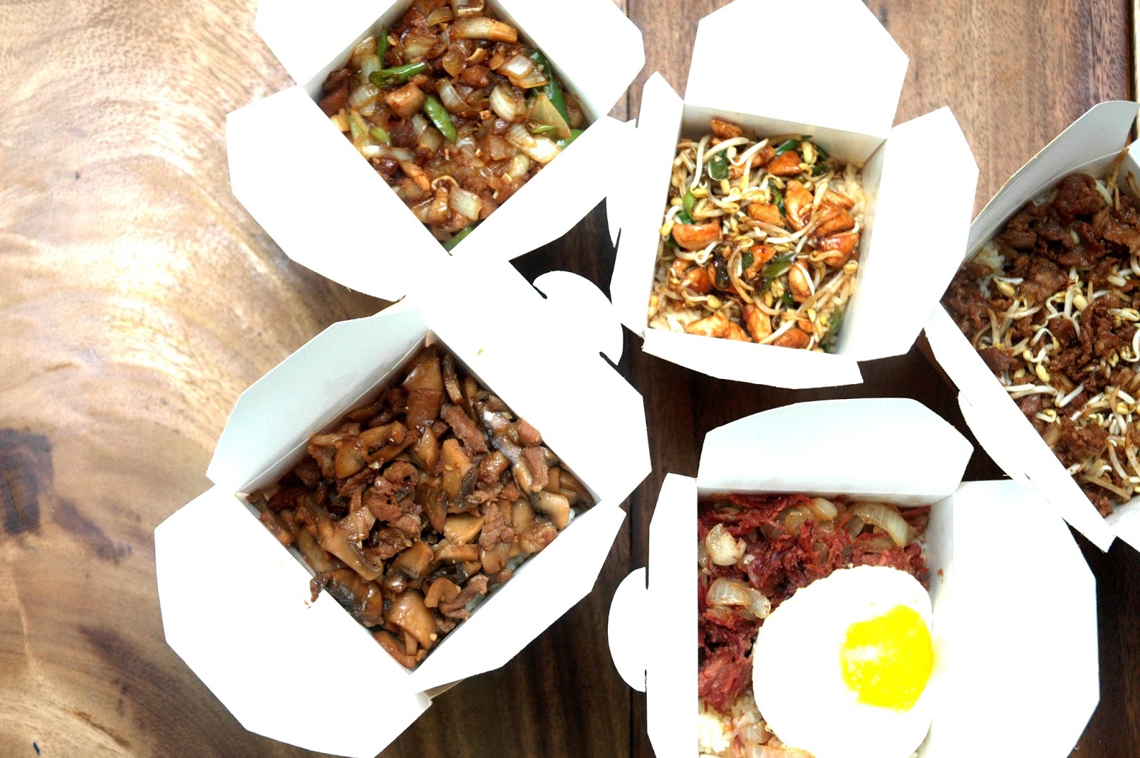 DUDE FOR FOOD The Rice is Right. At Yellow Box Rice Company.