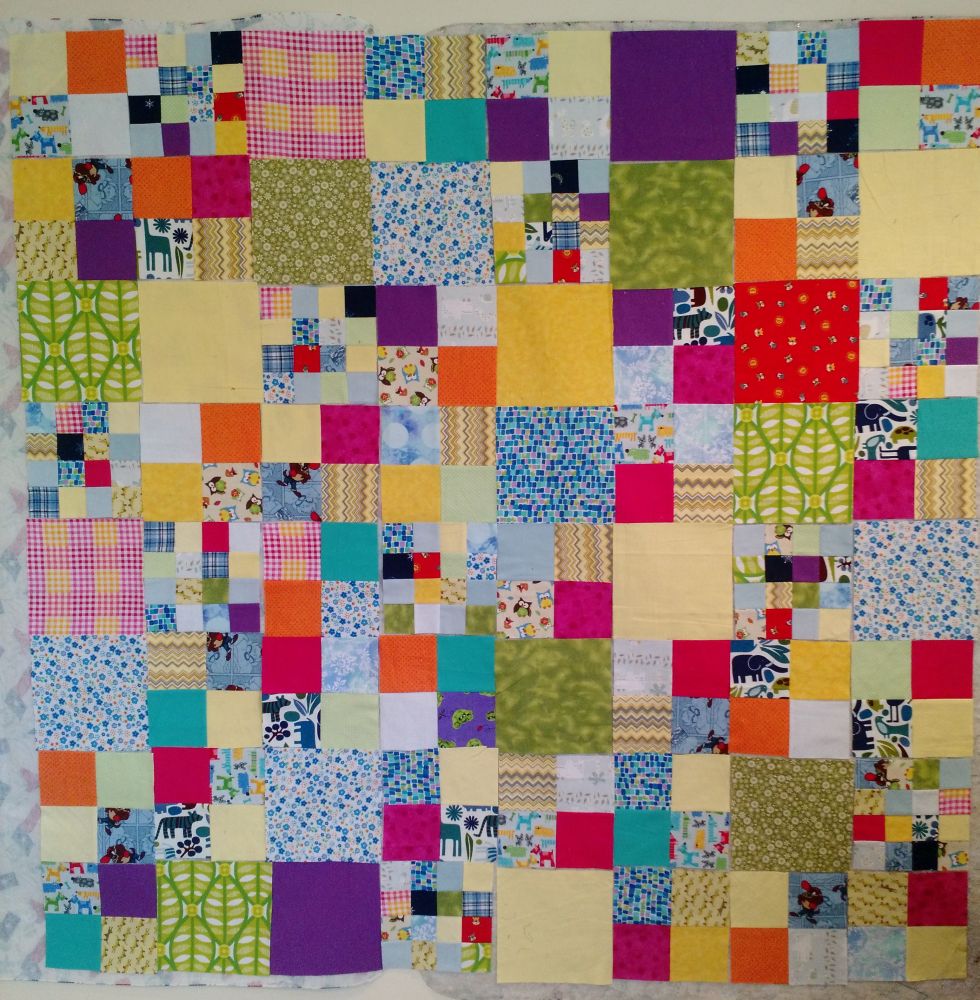 Kat & Cat Quilts Design Wall Flannel Scraps