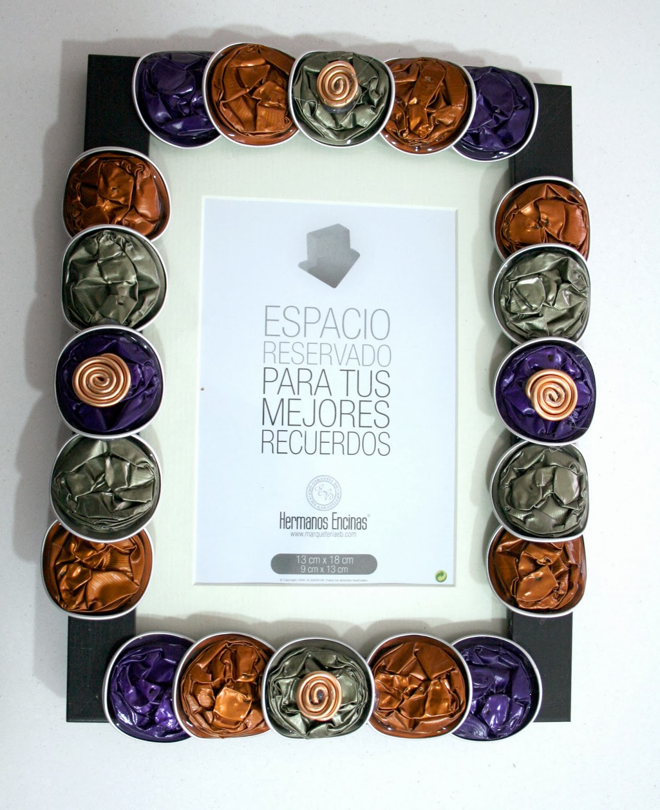 portafotos originales hechos a mano