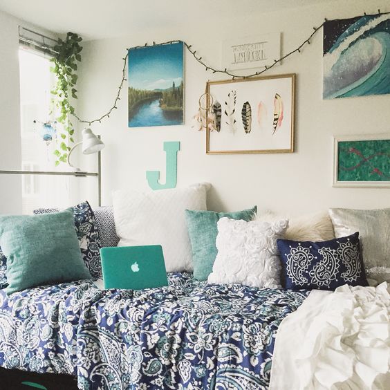 Cottage and Vine Dorm Room Inspiration