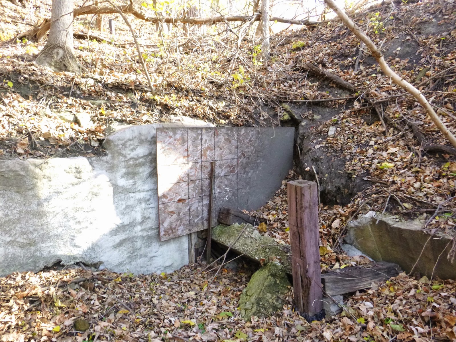 Detritus of Empire Brewery Caves Fountain City Wisconsin